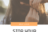 How do I overcome self-doubt?