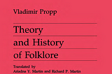 Cover of Book collecting articles by Vladimir Propp