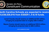 Additional $5 Billion for NC Schools