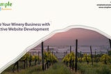 Engage Your Winery Business with Productive Website Development