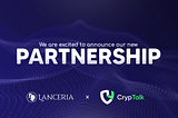 We are happy to announce our new partnership with @Cryptalkapp!