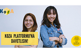 Koza kızlarından ilham veren kadınlar