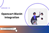 OpenCart Blankt Integration