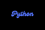 Python Step 1 — Setup