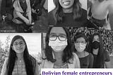 Female entrepreneurship in Bolivia