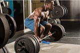 Barbell fitness deltoid training method