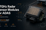 77GHz Radar Sensor Modules for ADAS: Sourcing from China