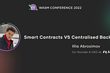 Smart Contrats vs Centralized Backend