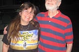 Me with my dad in 2012. Photo taken by Steve Lussie. He was a huge baseball and football fan and rooted for all the San Francisco teams!