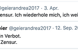 Wenn Kritik “Zensur” genannt wird