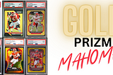 Patrick Mahomes Gold Prizm Legacy: