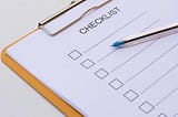 Mobile application development checklist