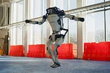 Boston Dynamics robots dancing