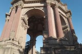 Palace of Fine Arts at 12 minutes drive to the west of UNO DENTAL SAN FRANCISCO