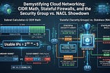 Demystifying Cloud Networking: CIDR Math, Stateful Firewalls, and the Security Group vs.