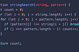 Naive String Searching Algorithm: