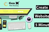 Create A Website in 5 Minutes!!