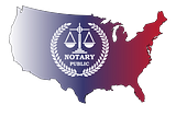 Notary Public seal on the United States of America