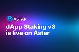 Astar dApp Staking v3