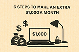 The $1,000/Month Playbook: 6 Simple Income Ideas That Actually Work
