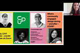 What is community engaged design during — and after — COVID?