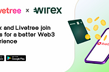 Livetree and Wirex partner so you can access your Livetree earnings via the Wirex Visa card