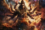 Three Pillars of Existence: Brahma, Vishnu, Shiva