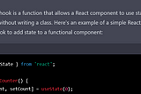 I have asked ChatGPT to write a simple React hook