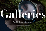 Weekly Inspiration #9: Galleries