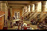The legendary mysterious Library of Alexandria