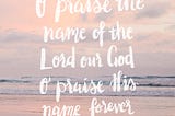 O Praise The Name (Anástasis) by Hillsong Worship