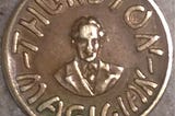 Photo of 1929 Thurston Good Luck Token from my personal collection