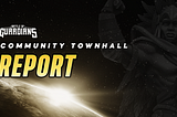 Report — BOG’s Community Town Hall