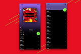 Flutter Design Challenge : Spotify Album Scroll Interaction