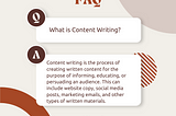 FAQ in Content Writing