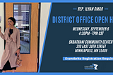 August 2023: Congressional Update and District Open House