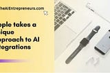 Apple abandoning Generative AI for Intuitive AI? 🤔