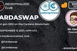 Cardaswap Partners With DC For It’s First AMA