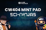CW404 Mint Pad: Sci-Ninjas