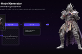 A drag and drop AI that can generate 3D printable models.