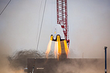 Image of “Dragon 2 hover test”