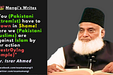 Concept of (Rights of Minorities) Dhimmi/Mu’ahid & Jizya in Islam by Dr. Israr Ahmed