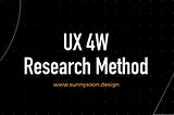 4W Research method will help you to research the product and targeted audience.