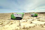 Sand barrier, tree-planting robots from Eason to assist fight against desertification
