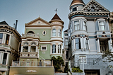 Victorian Homes, San Francisco, California