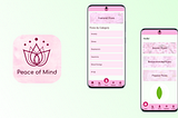 Wellness App- Peace of Mind Case Study