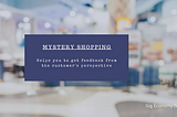 A Mystery Shopper is a person who poses as a real customer to measure the quality of sales and…