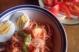 料理新手日記＃2 :韓國室友傳授的五分鐘韓式辣味冷拌麵 Jjolmyeon (쫄면)