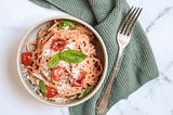 Creamy Roasted Tomato & Garlic Pasta