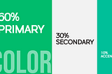 Do You Follow 60:30:10 Color Rules In Your Design?